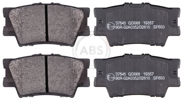 Гальмівні колодки дискові A.B.S. 37545 - zapix