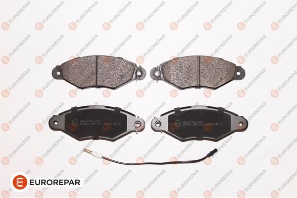 Гальмівні колодки дискові EUROREPAR 1623053080 - zapix