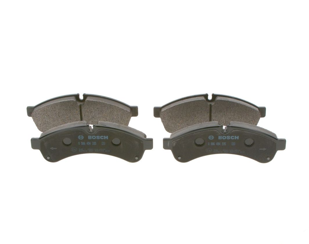 Гальмівні колодки дискові BOSCH 0986494335 - zapix