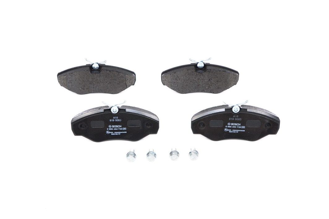 Гальмівні колодки дискові BOSCH 0986494730 - zapix