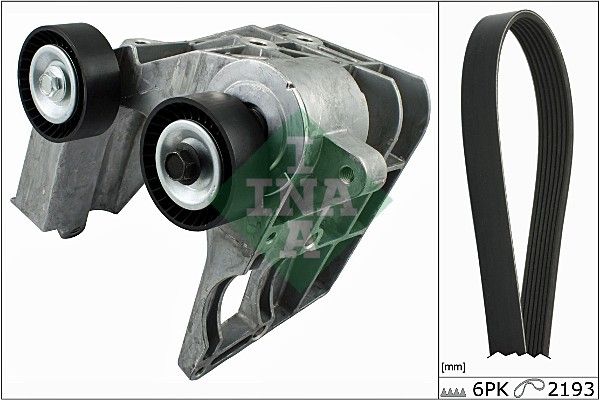 Комплект поліклинових ременів SCHAEFFLER INA 529006710 - zapix