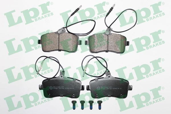 Гальмівні колодки дискові LPR 05P1196