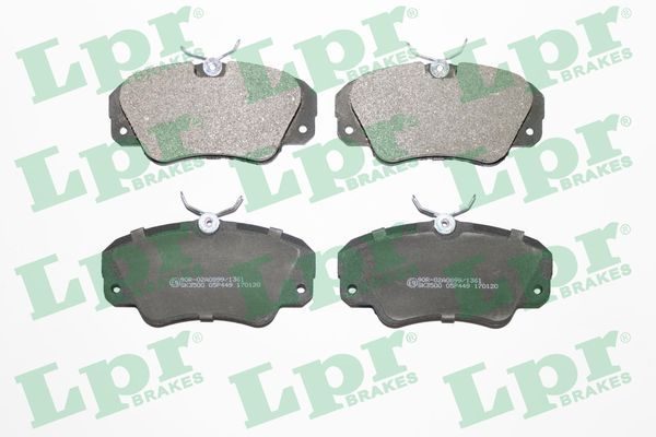 Тормозные колодки дисковые LPR 05P449
