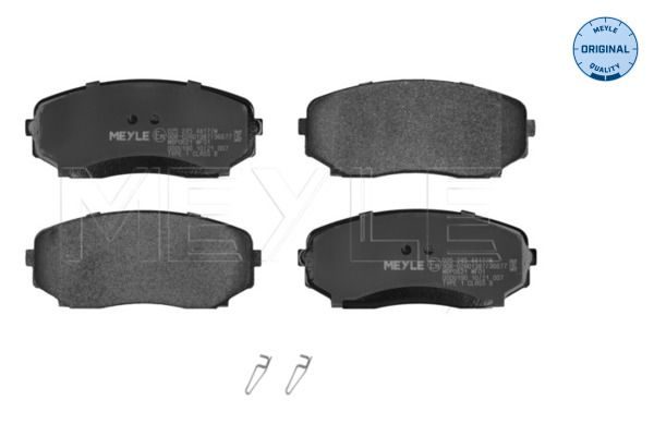 Гальмівні колодки дискові MEYLE 0252454417W - zapix