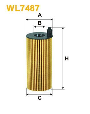 Оливний фільтр WIX FILTERS WL7487