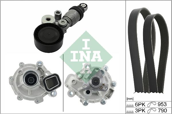 Комплект поліклинових ременів SCHAEFFLER INA 529037130 - zapix