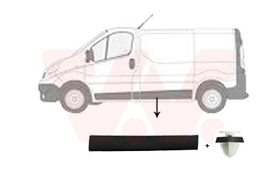 Молдинг бокової частини VAN WEZEL 4396425 - zapix