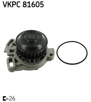 Помпа системи охолодження SKF VKPC81605 - zapix