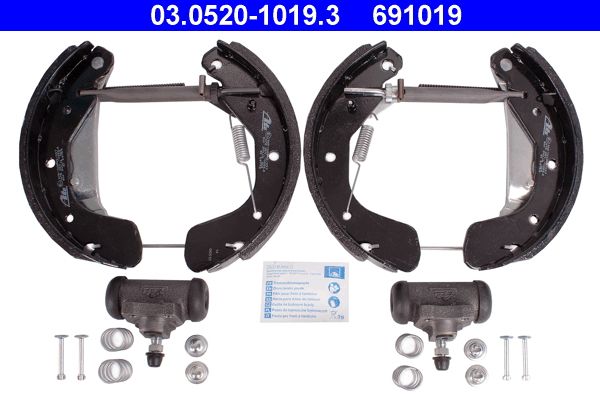 Гальмівні колодки ручника (барабанні) ATE 03052010193 - zapix