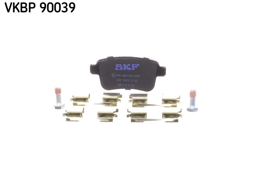 Гальмівні колодки дискові SKF VKBP90039 - zapix