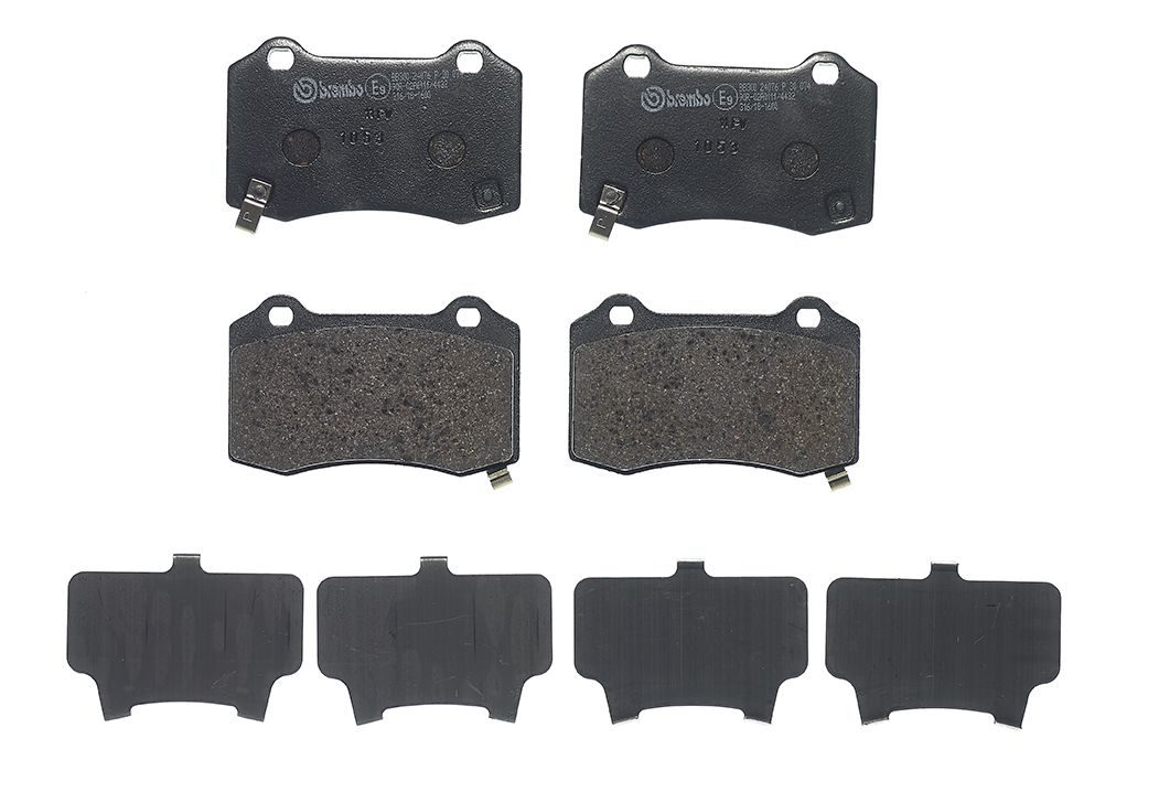 Гальмівні колодки дискові BREMBO P30074 - zapix