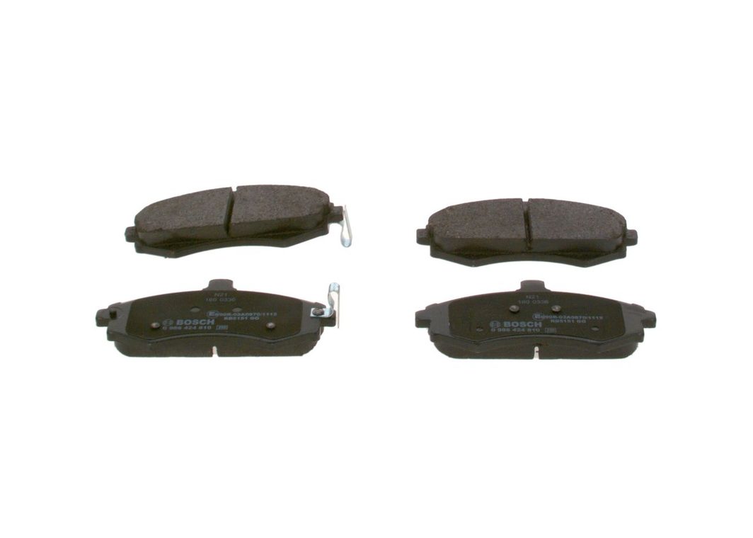 Гальмівні колодки дискові BOSCH 0986424810 - zapix