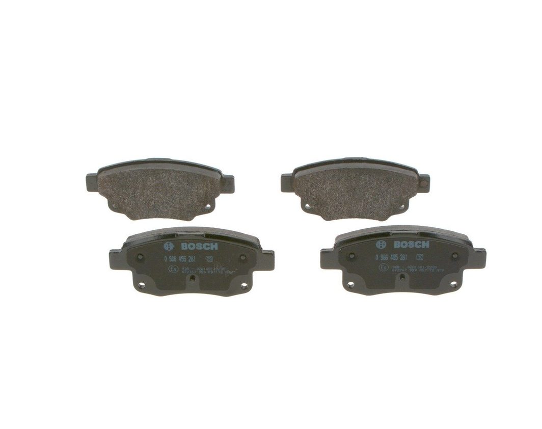 Гальмівні колодки дискові BOSCH 0986495281 - zapix