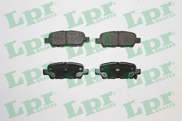 Гальмівні колодки дискові LPR 05P857