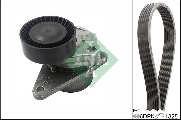 Комплект поліклинових ременів SCHAEFFLER INA 529055710 - zapix