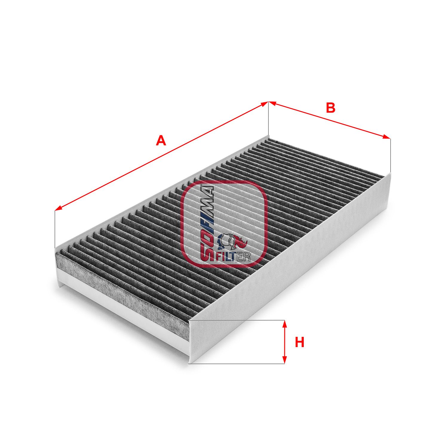 Фільтр салону SOFIMA S4160CA - zapix