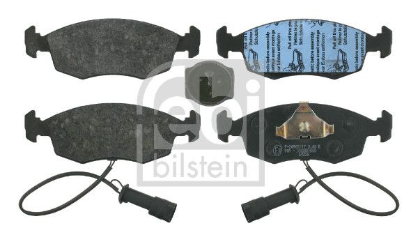 Гальмівні колодки дискові FEBI BILSTEIN 16022 - zapix
