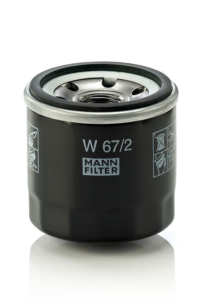 Оливний фільтр MANN-FILTER W672 - zapix