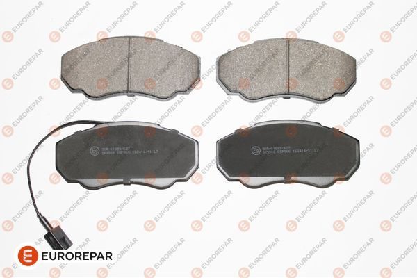 Гальмівні колодки дискові EUROREPAR 1617280580 - zapix