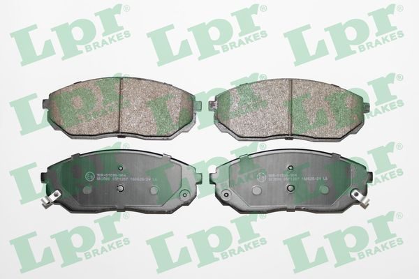 Гальмівні колодки дискові LPR 05P1207 - zapix