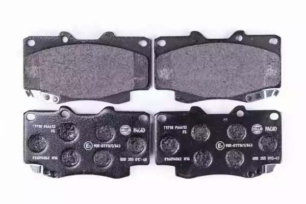 Гальмівні колодки дискові HELLA PAGID 8DB355013481 - zapix