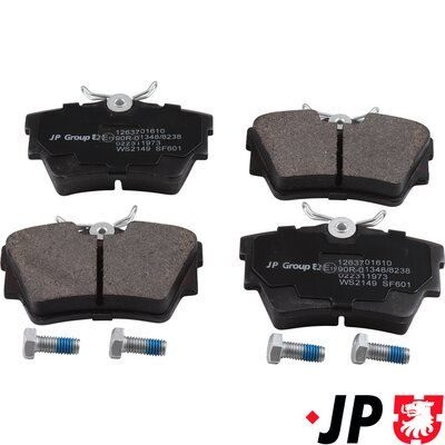 Гальмівні колодки дискові JP GROUP 1263701610 - zapix