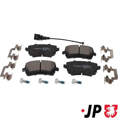 Гальмівні колодки дискові JP GROUP 1163706210 - zapix