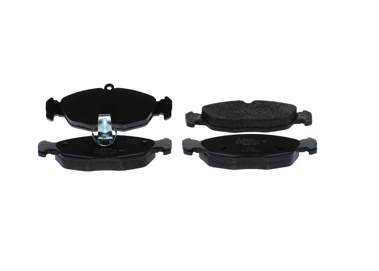 Гальмівні колодки дискові BOSCH 0986494413 - zapix