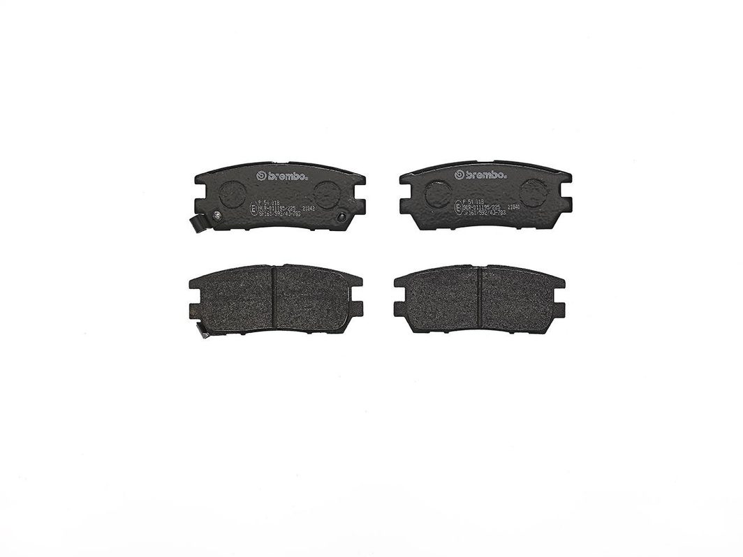 Гальмівні колодки дискові BREMBO P54018 - zapix