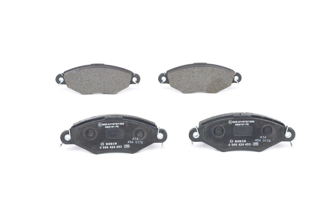 Гальмівні колодки дискові BOSCH 0986424453 - zapix