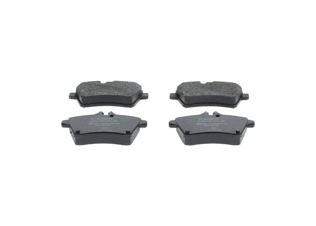 Гальмівні колодки дискові BOSCH 0986495273 - zapix