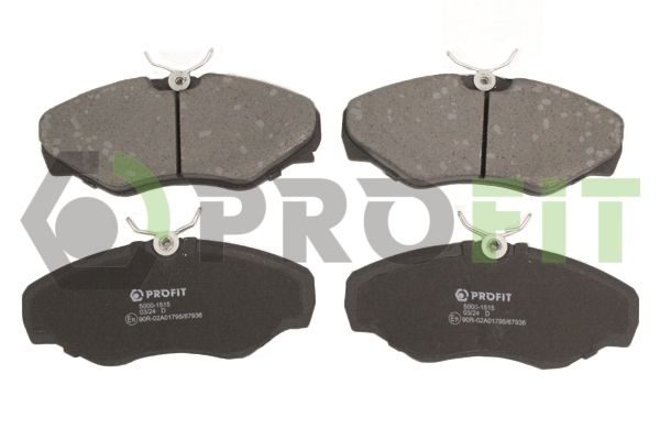 Гальмівні колодки дискові PROFIT 50001515 - zapix