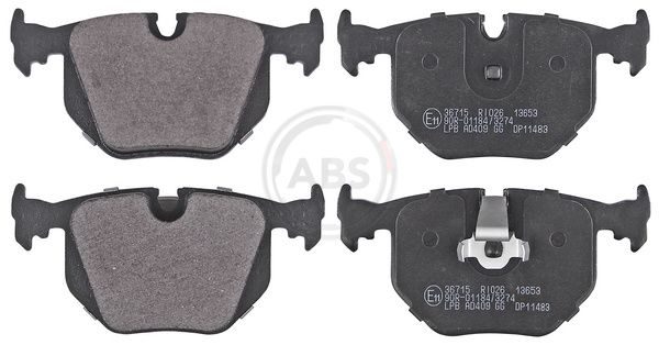 Гальмівні колодки дискові A.B.S. 36715 - zapix