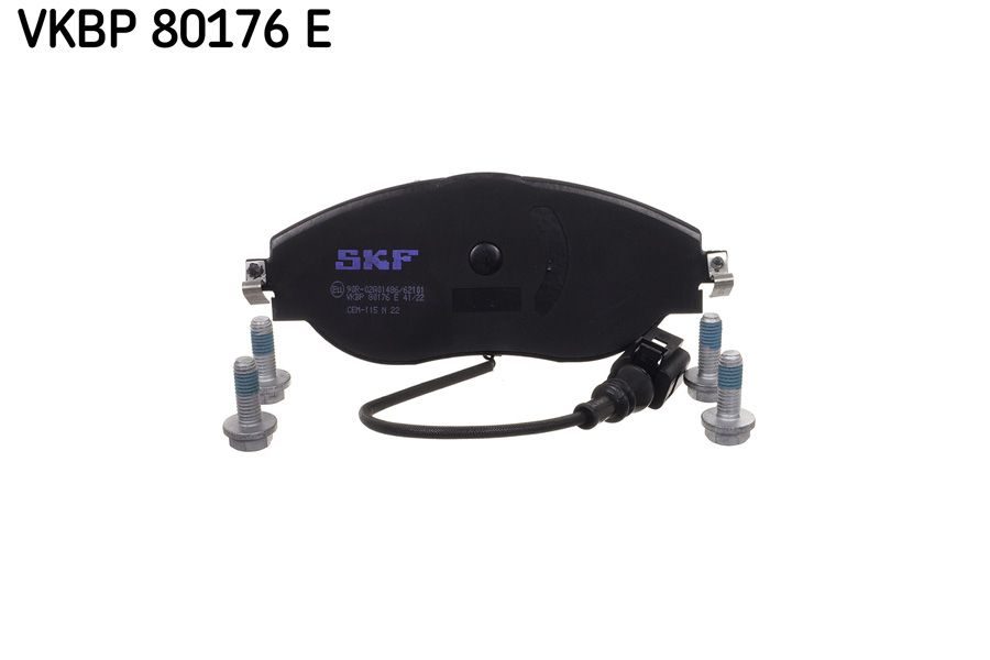 Гальмівні колодки дискові SKF VKBP80176E - zapix