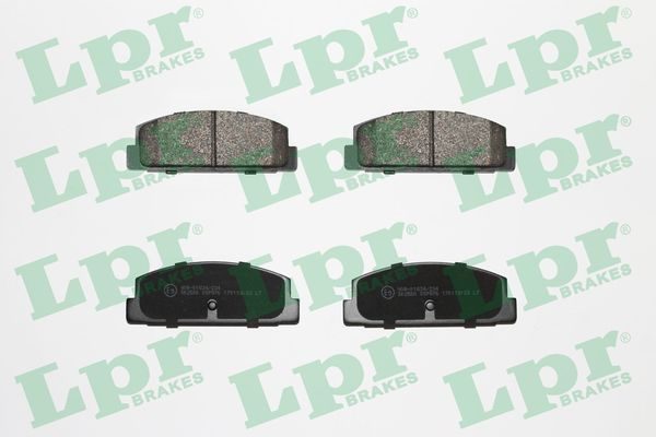 Гальмівні колодки дискові LPR 05P876