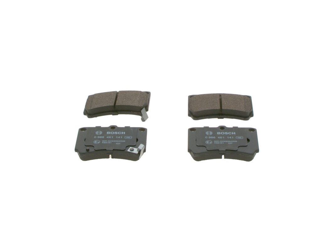 Гальмівні колодки дискові BOSCH 0986461141 - zapix