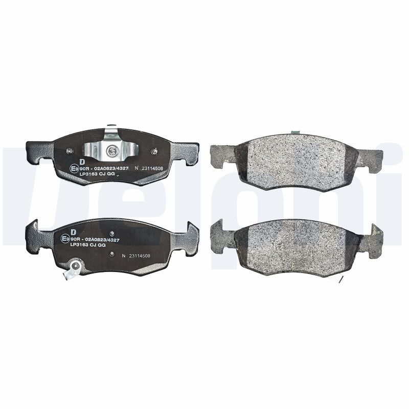 Гальмівні колодки дискові DELPHI LP3163 - zapix