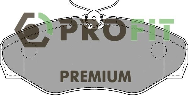 Гальмівні колодки дискові PROFIT 50051515 - zapix