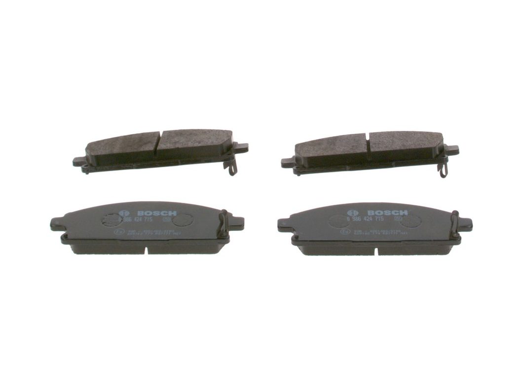 Гальмівні колодки дискові BOSCH 0986424715 - zapix