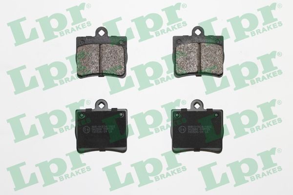 Гальмівні колодки дискові LPR 05P725