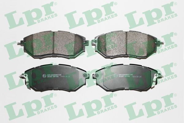 Гальмівні колодки дискові LPR 05P1402