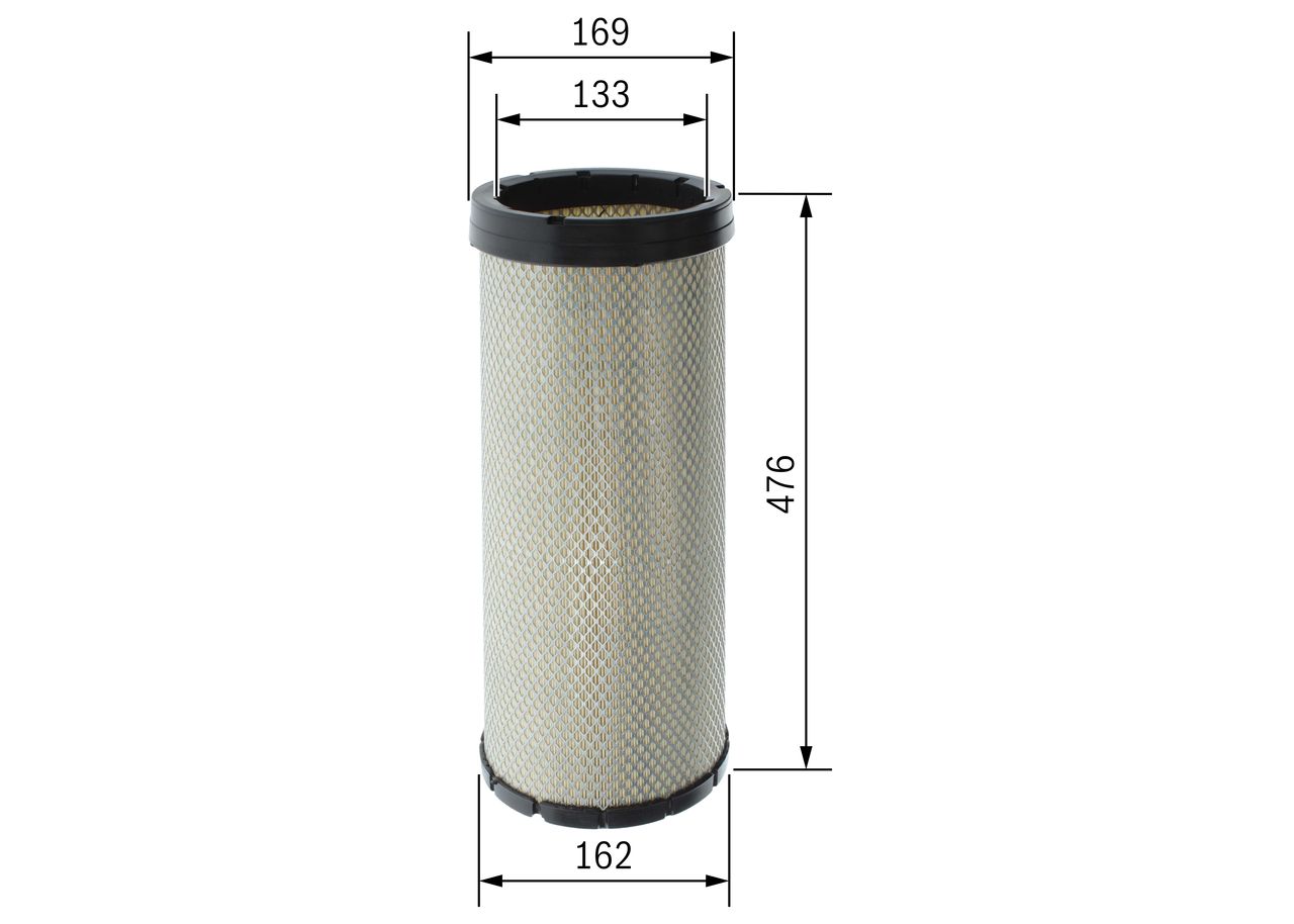 Повітряний фільтр BOSCH F026400774 - zapix