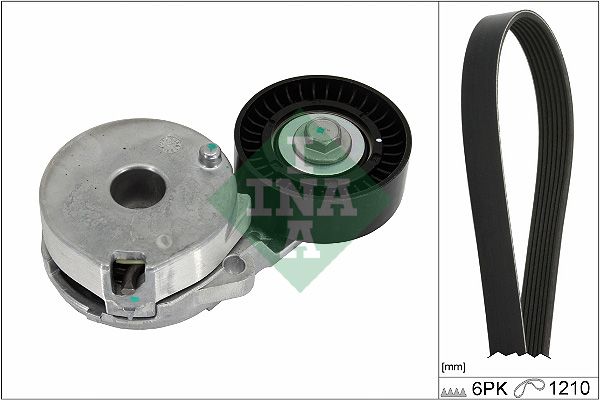 Комплект поліклинових ременів SCHAEFFLER INA 529051210 - zapix