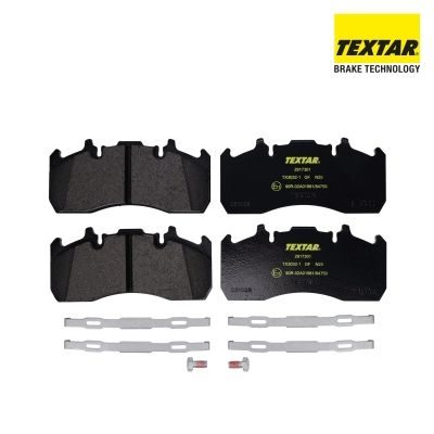 Гальмівні колодки дискові TEXTAR 2917301 - zapix