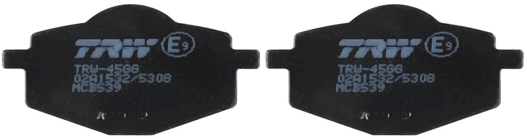 Гальмівні колодки дискові TRW MCB539 - zapix