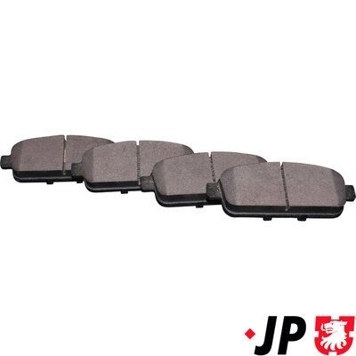 Гальмівні колодки дискові JP GROUP 1263701510 - zapix