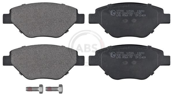 Тормозные колодки дисковые A.B.S. 37398