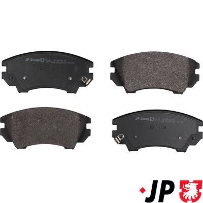 Гальмівні колодки дискові JP GROUP 1263602410 - zapix