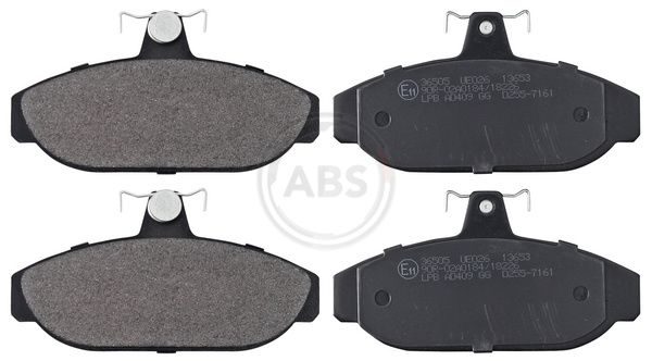 Гальмівні колодки дискові A.B.S. 36505 - zapix