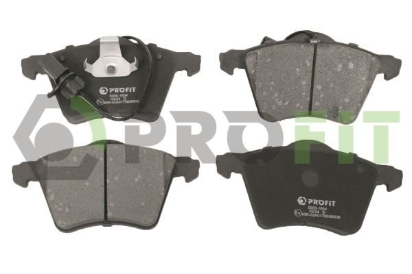 Гальмівні колодки дискові PROFIT 50001654 - zapix